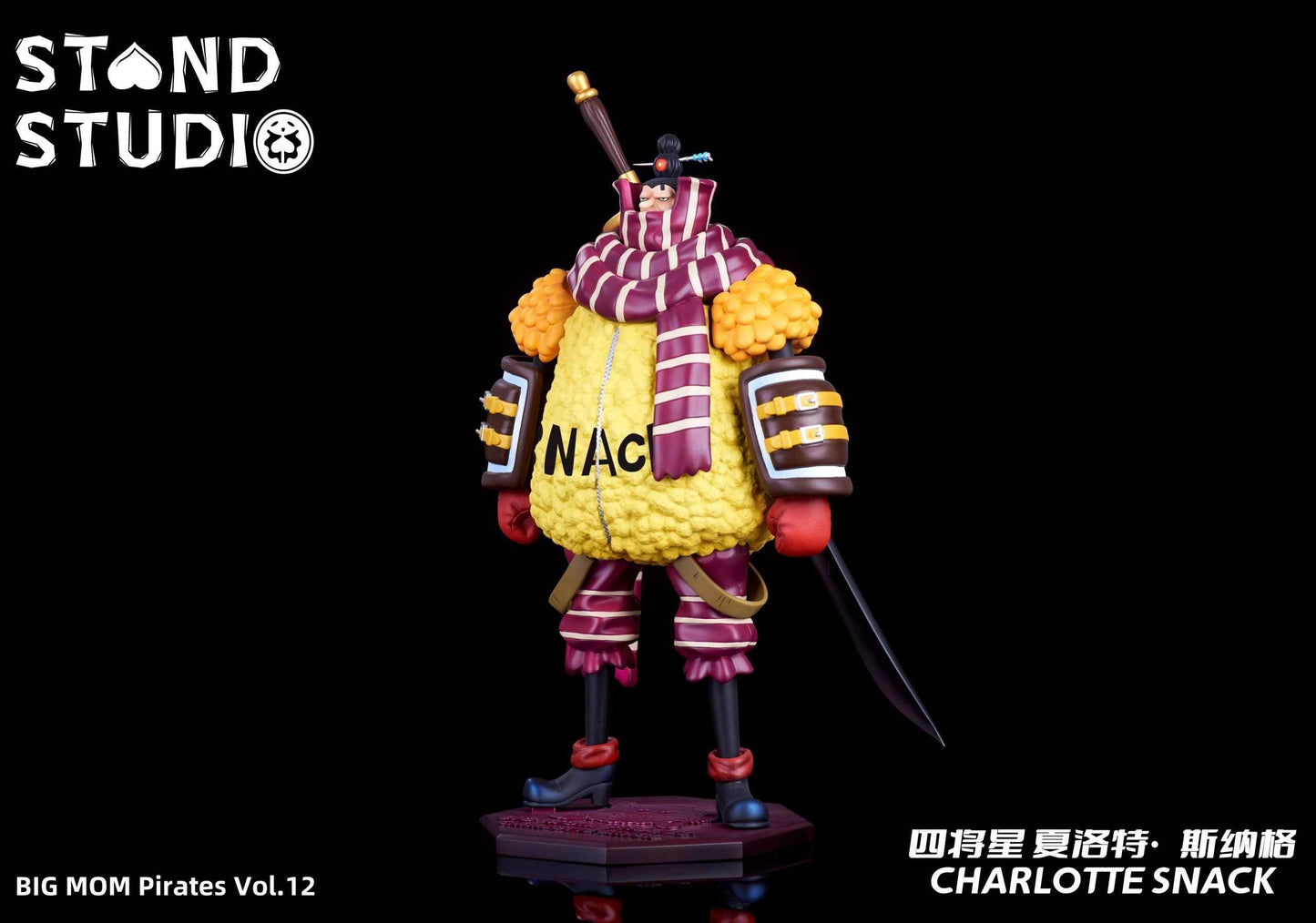 One Piece ~ Stand Studio ~ Charlotte Snack ~ Resin Statue - Santoryu Resins Collectors