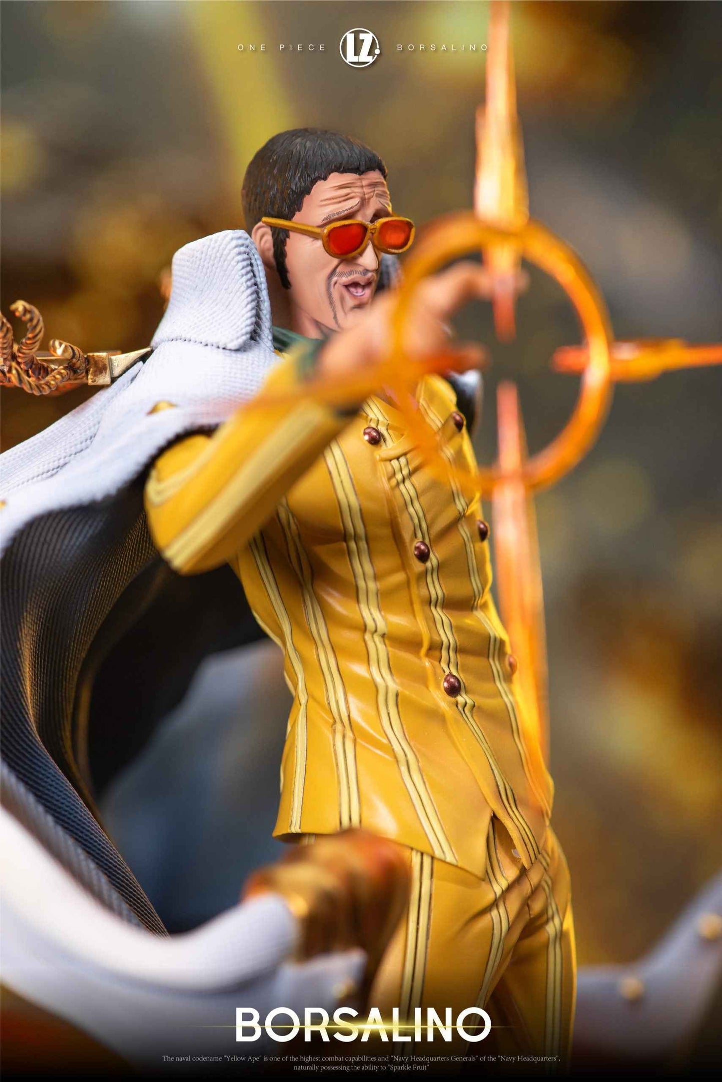 One Piece LZ Studio Borsalino "Kizaru" Resin Statue - Santoryu Resins Collectors