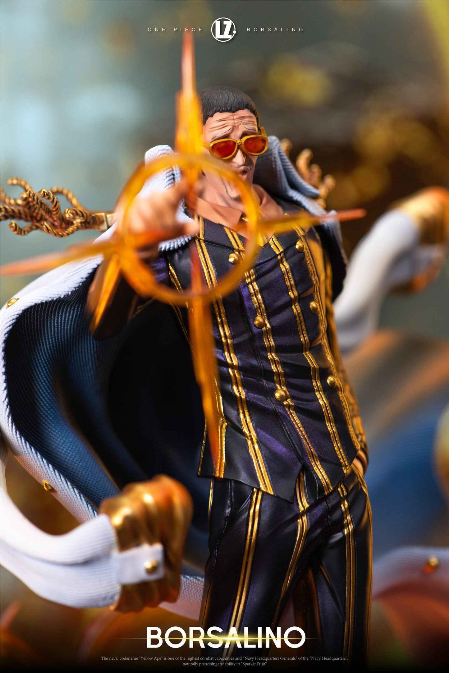 One Piece LZ Studio Borsalino "Kizaru" Resin Statue - Santoryu Resins Collectors