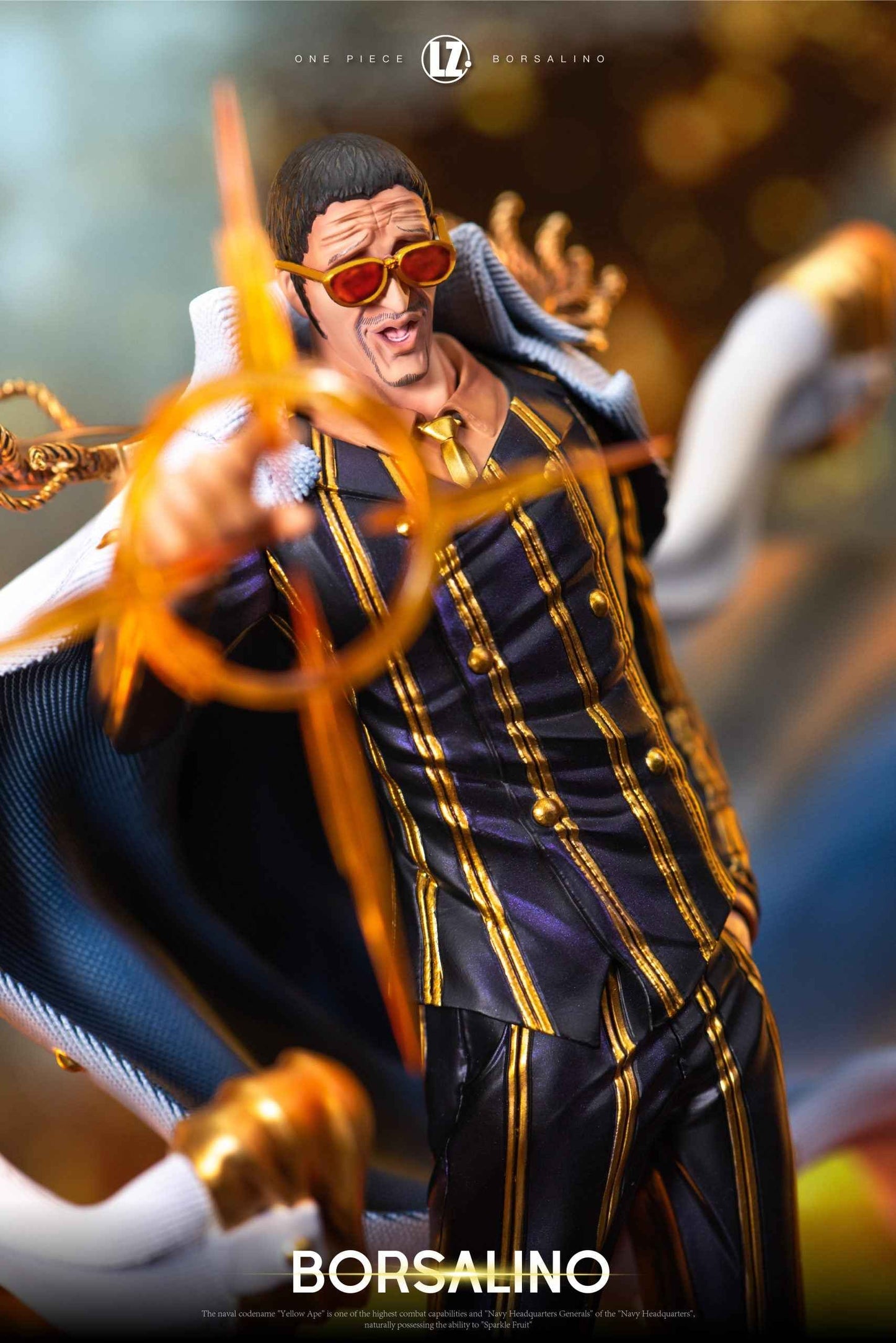 One Piece LZ Studio Borsalino "Kizaru" Resin Statue - Santoryu Resins Collectors