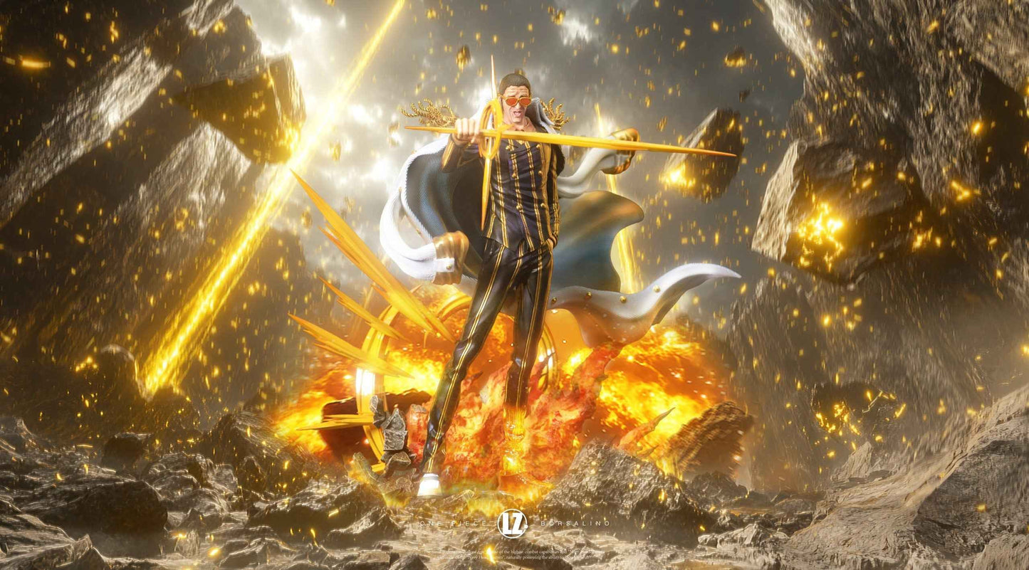 One Piece LZ Studio Borsalino "Kizaru" Resin Statue - Santoryu Resins Collectors