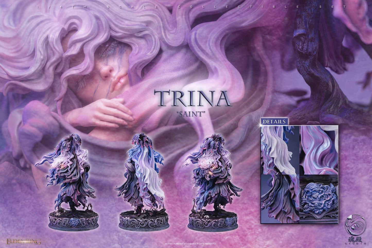 Elden Ring HunDian Studio Trina Resin Statue - Santoryu Resins Collectors