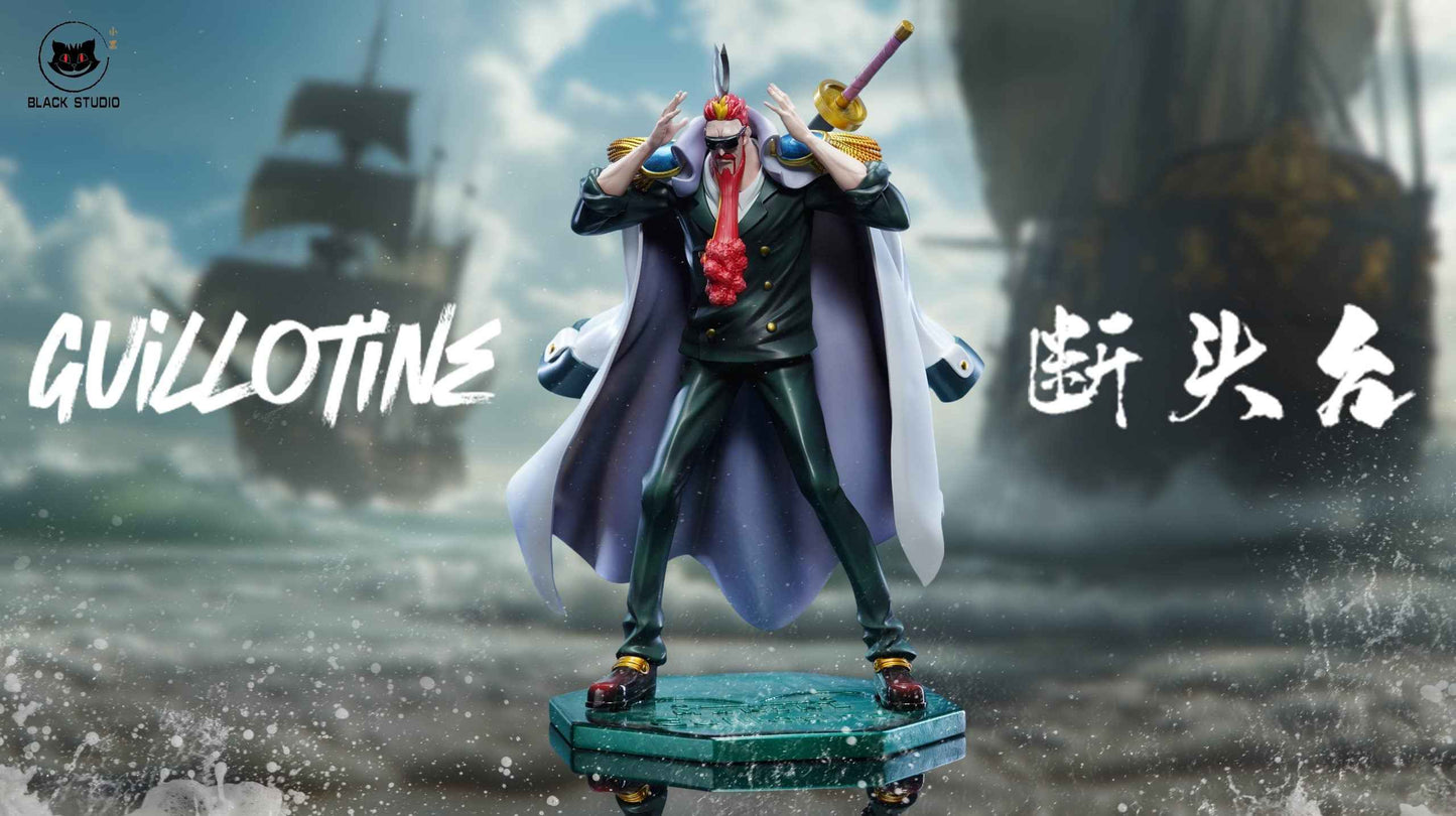 One Piece ~ Black Studio ~ Guillotine & Red King ~ Resin Statues - Santoryu Resins Collectors