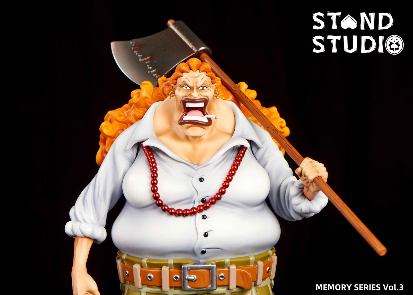 One Piece ~ Stand Studio ~ Curly Dadan ~ Resin Statue - Santoryu Resins Collectors