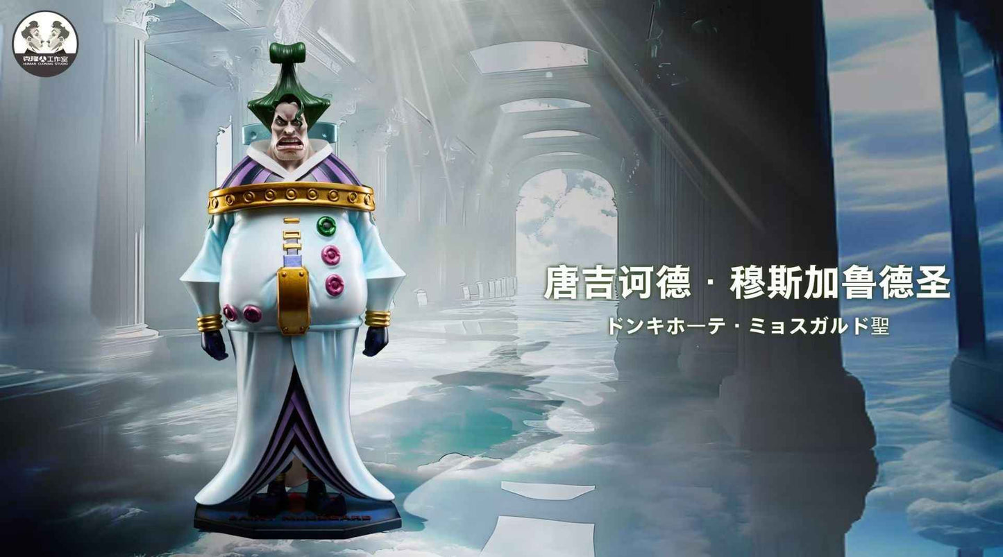 One Piece ~ Clone Studio ~ Saint Donquixote Mjosgard & Saint Jalmack ~ Resin Statues - Santoryu Resins Collectors