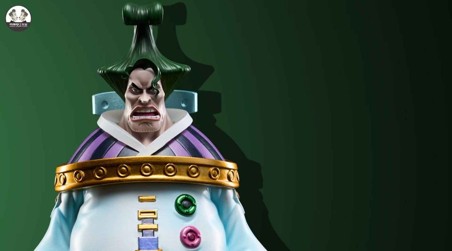One Piece ~ Clone Studio ~ Saint Donquixote Mjosgard & Saint Jalmack ~ Resin Statues - Santoryu Resins Collectors