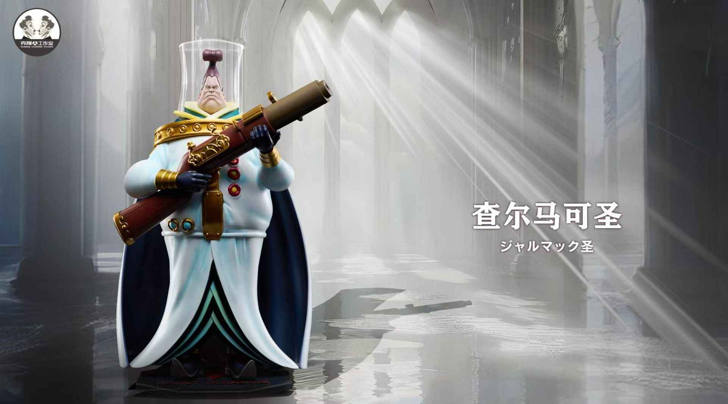 One Piece ~ Clone Studio ~ Saint Donquixote Mjosgard & Saint Jalmack ~ Resin Statues - Santoryu Resins Collectors