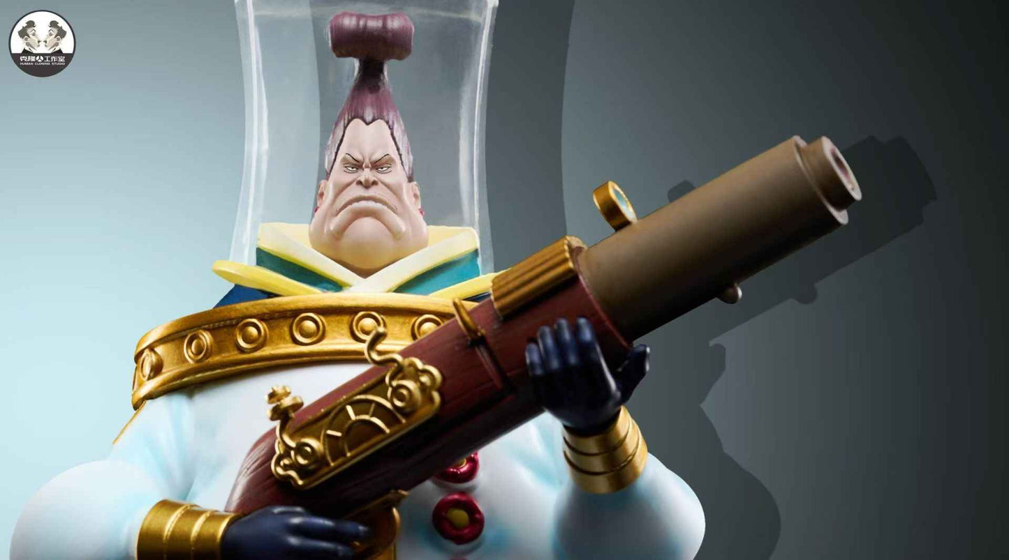 One Piece ~ Clone Studio ~ Saint Donquixote Mjosgard & Saint Jalmack ~ Resin Statues - Santoryu Resins Collectors