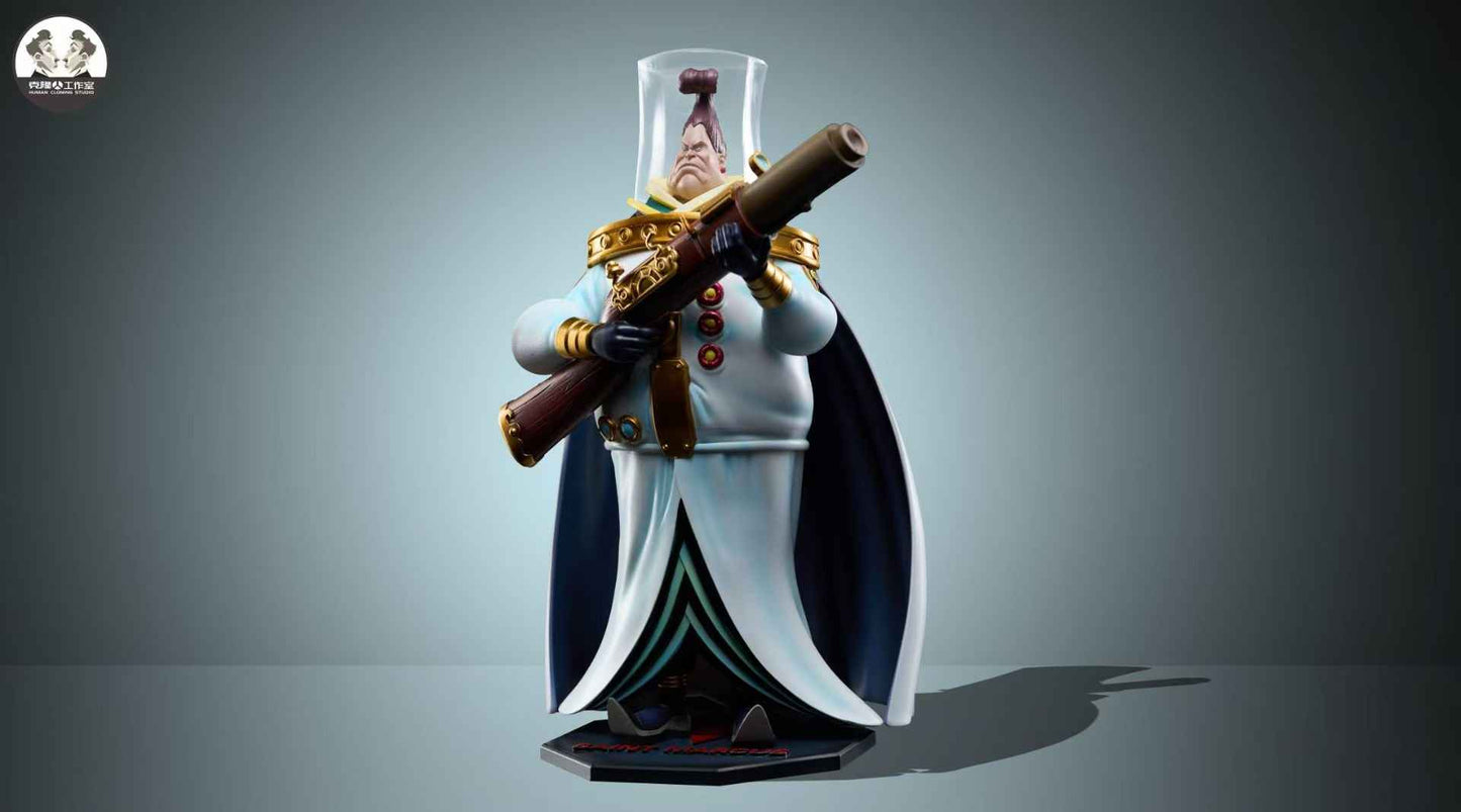 One Piece ~ Clone Studio ~ Saint Donquixote Mjosgard & Saint Jalmack ~ Resin Statues - Santoryu Resins Collectors