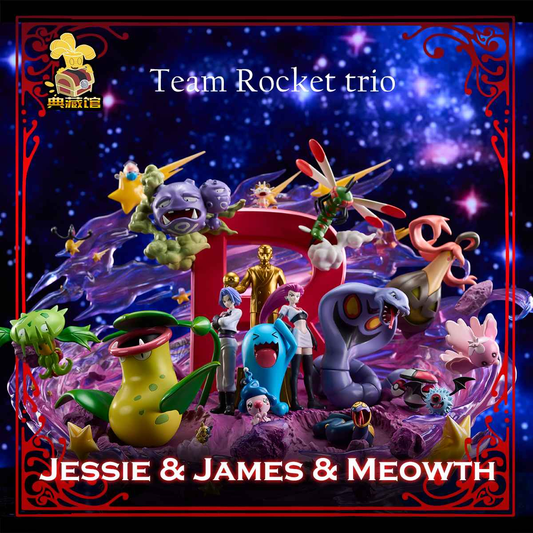 Pokémon ~ Collection Hall Studio ~ Team Rocket ~ Resin Statue - Santoryu Resins Collectors