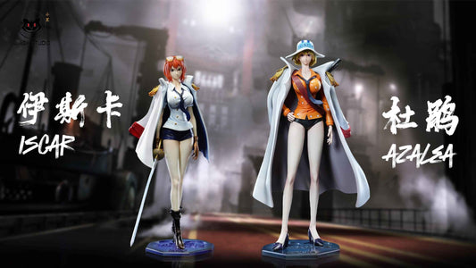 One Piece ~ Black Studio ~ Isuka & Hototogisu ~ Navy Series ~ Resin Statue - Santoryu Resins Collectors