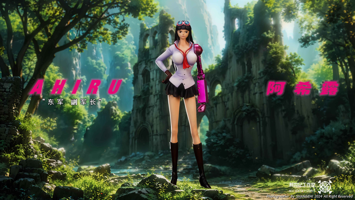 One Piece New Century Studio Gambo Ushiano Ahiru Jiron Resin Statues - Santoryu Resins Collectors