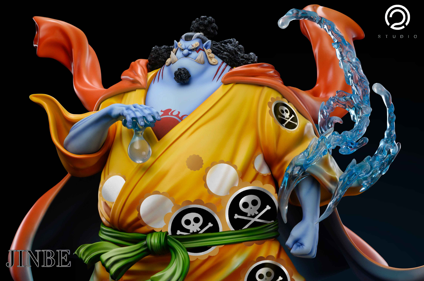 One Piece C2 Studio Jinbe Resin Statue - Santoryu Resins Collectors