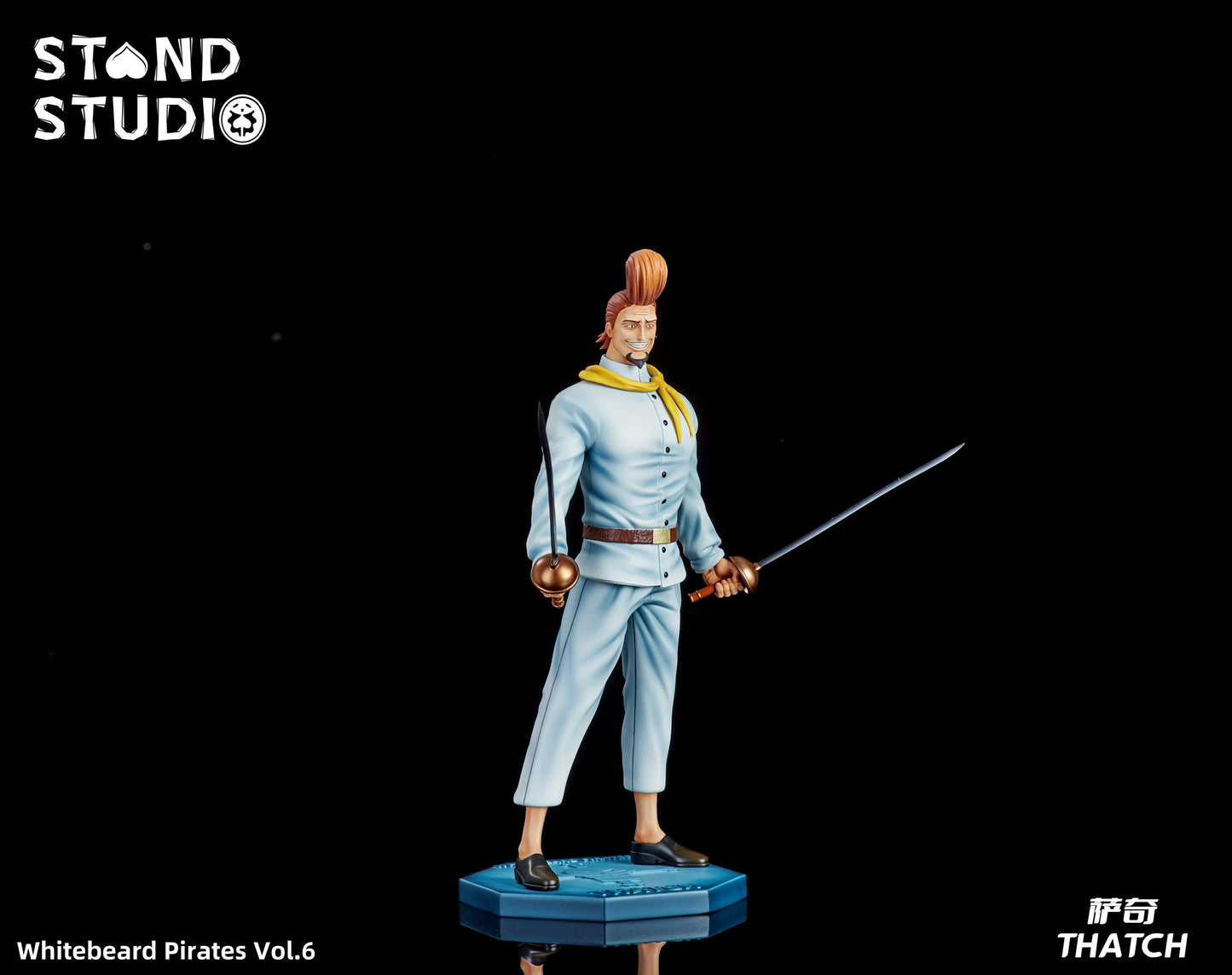 One Piece ~ Stand Studio ~ Thatch ~ Resin Statue