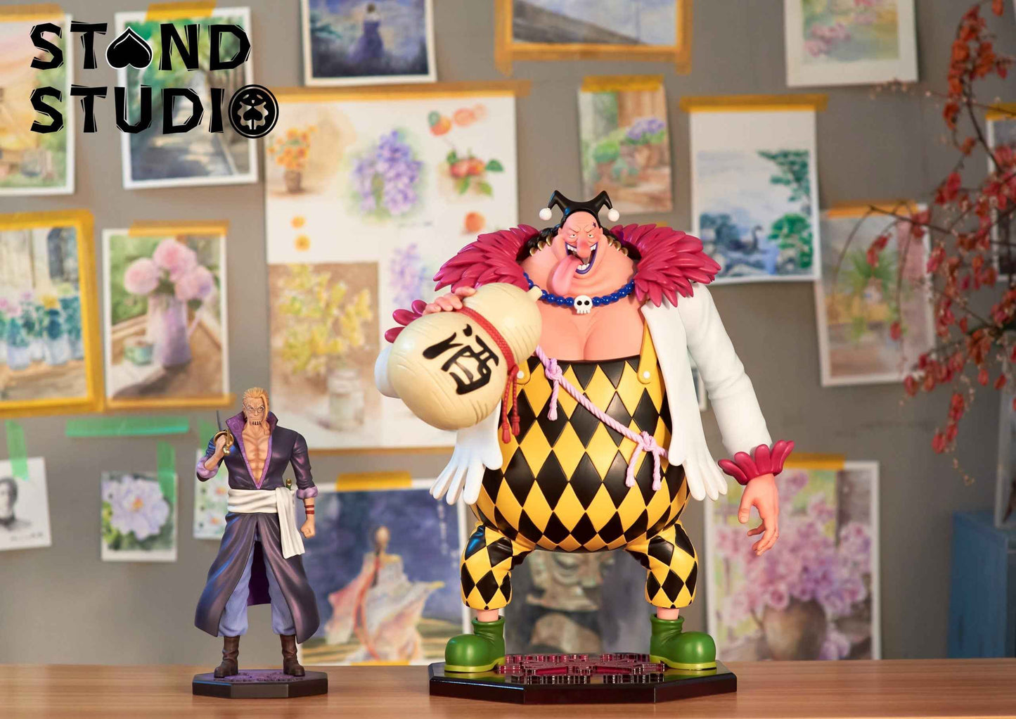 One Piece ~ Stand Studio ~ Vasco Shot ~ Resin Statue - Santoryu Resins Collectors