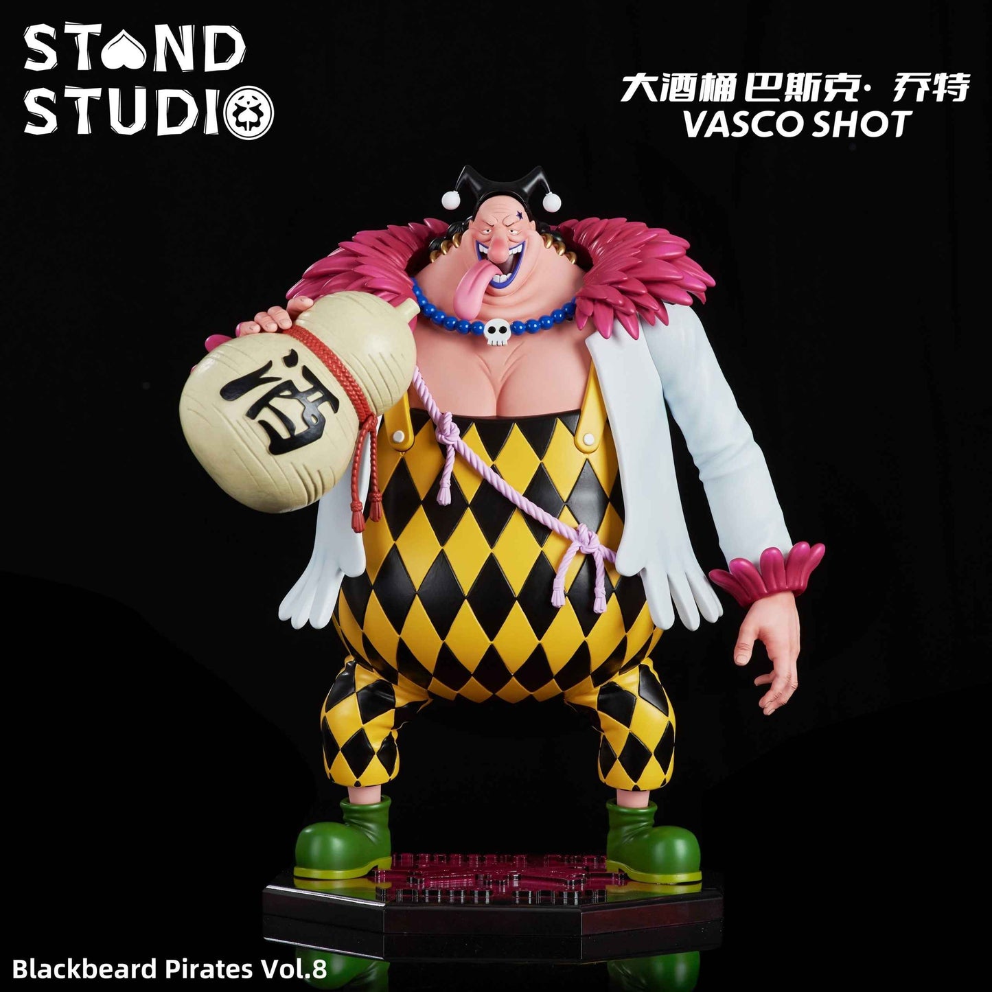 One Piece ~ Stand Studio ~ Vasco Shot ~ Resin Statue - Santoryu Resins Collectors