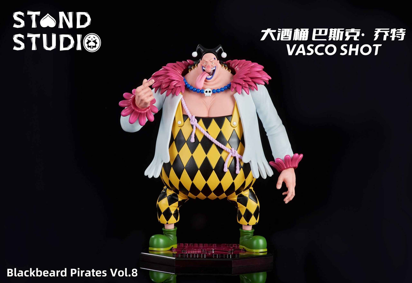 One Piece ~ Stand Studio ~ Vasco Shot ~ Resin Statue - Santoryu Resins Collectors