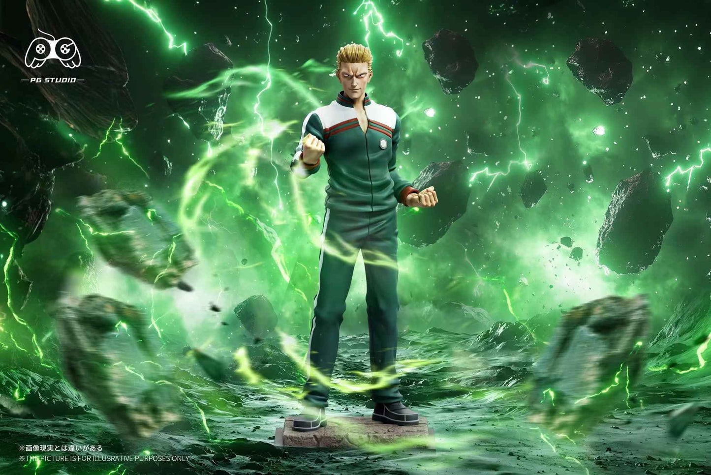 Hunter x Hunter ~ PG Studio ~ Feitan Portor & Phinks Magcub ~ Resin Statue - Santoryu Resins Collectors