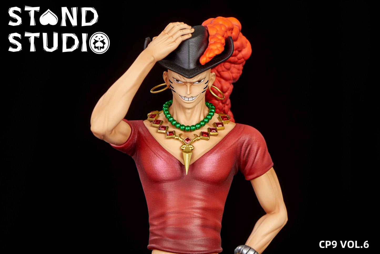 One Piece ~ Stand Studio ~ Nero "the Sea Weasel" CP9 ~ Resin Statue - Santoryu Resins Collectors