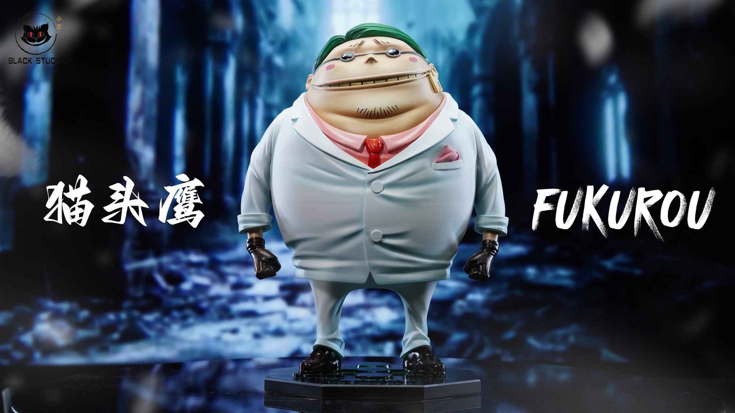 One Piece ~ Black Studio ~ Fukurou & Blueno CP0 ~ Resin Statue - Santoryu Resins Collectors