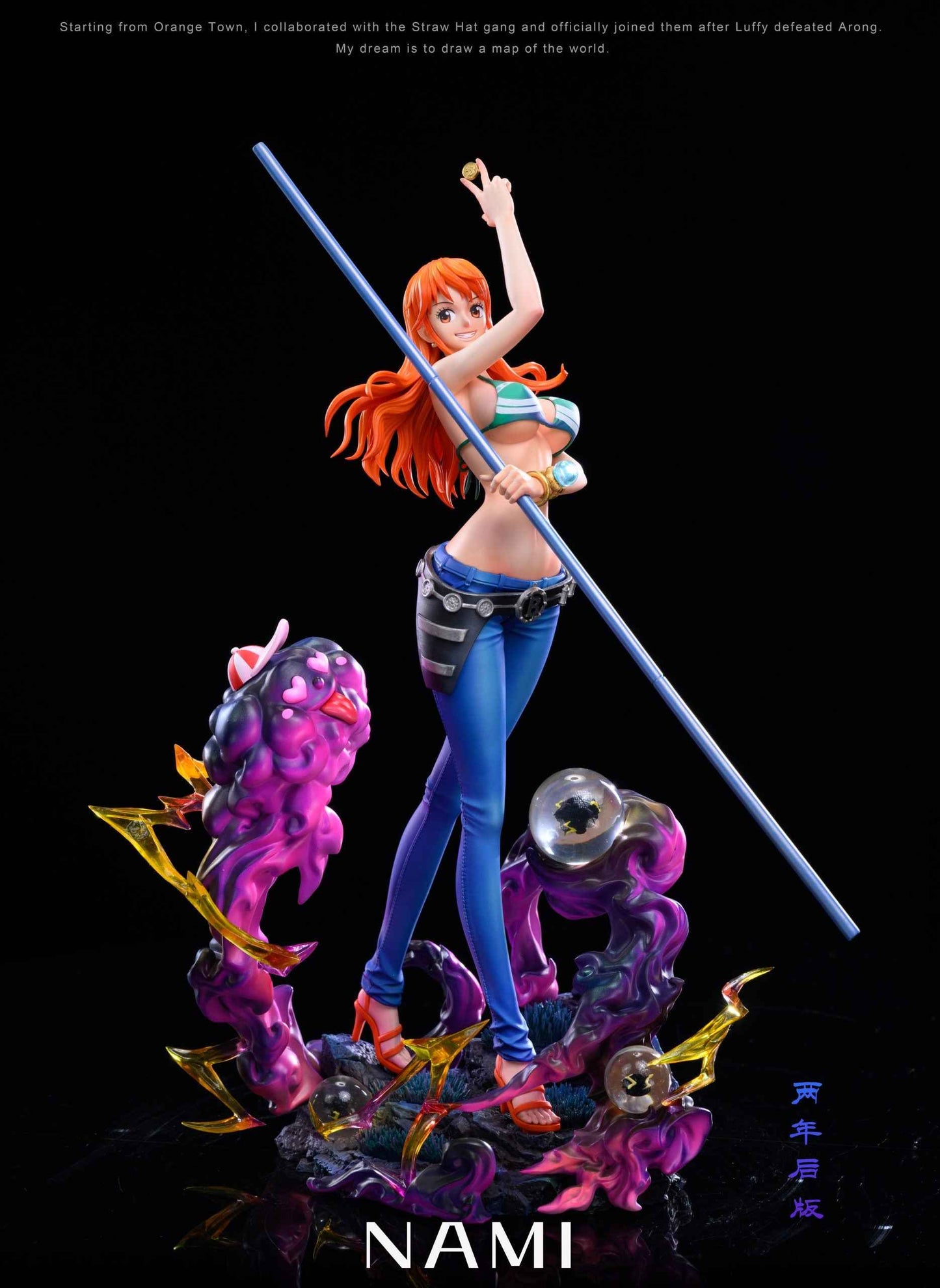 One Piece ~ LX Studio ~ Nami ~ Resin Statue - Santoryu Resins Collectors