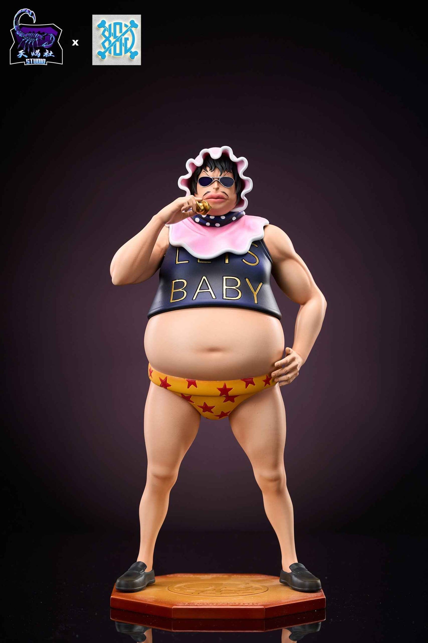 One Piece ~ New Century x Tian Xie She Studio ~ Senor Pink ~ Resin Statue - Santoryu Resins Collectors