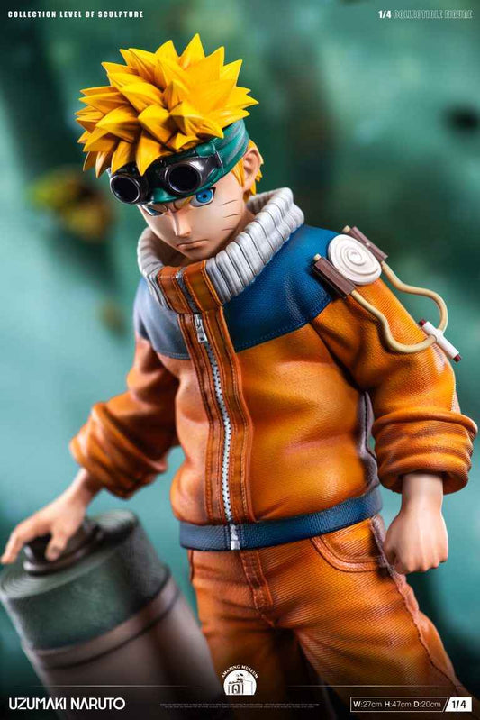 Naruto Amazing Museum Studio Naruto Uzumaki Resin Statue  (PayPal Fees and Shipping Costs Included) (Copy)