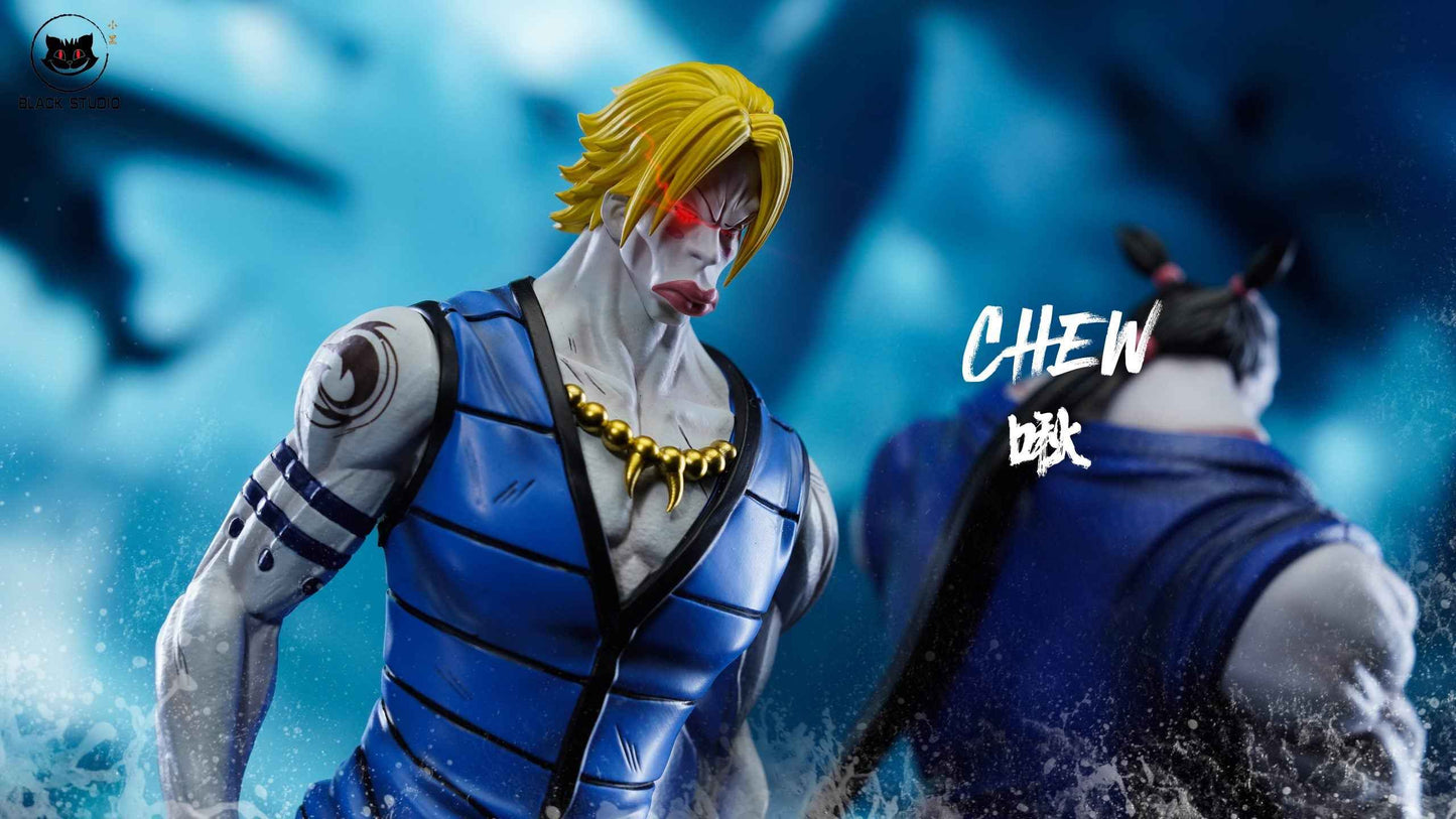 One Piece ~ Black Studio ~ Chew & Kuroobi ~ GK Resin Statue - Santoryu Resins Collectors
