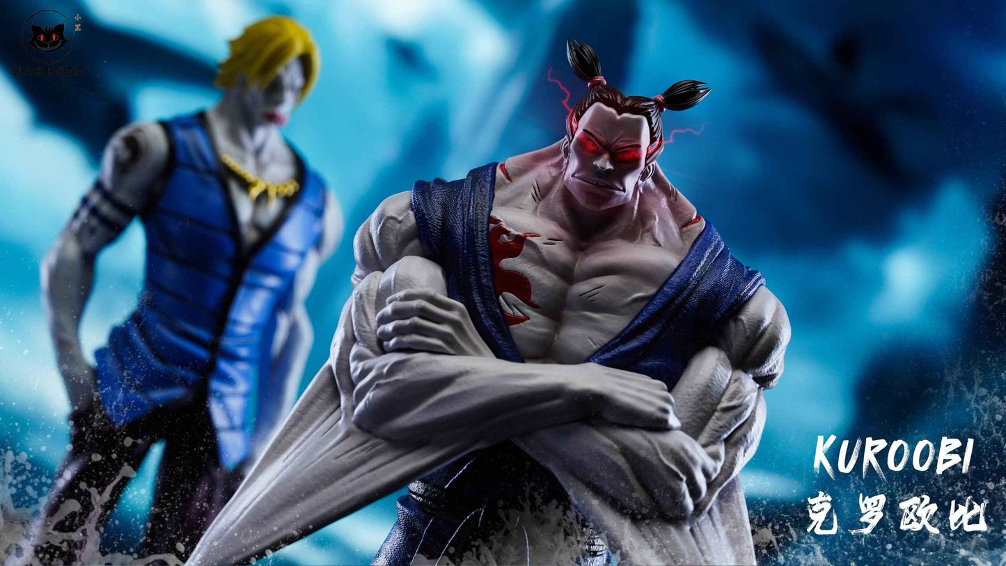 One Piece ~ Black Studio ~ Chew & Kuroobi ~ GK Resin Statue - Santoryu Resins Collectors