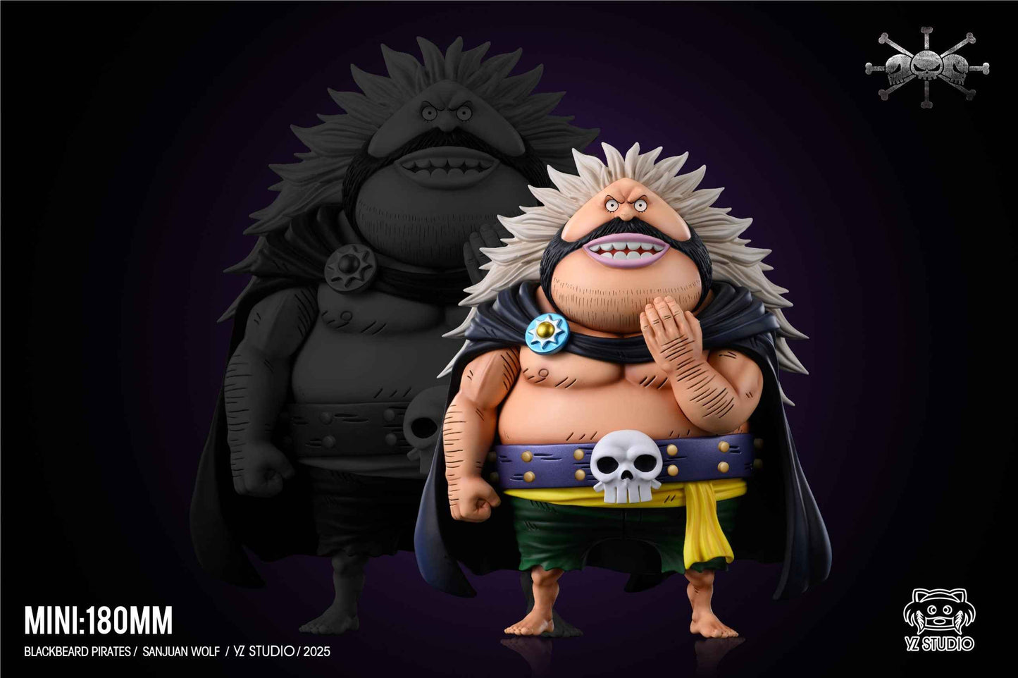 One Piece ~ YZ Studio ~ Sanjuan Wolf WCF ~ Resin Statue - Santoryu Resins Collectors