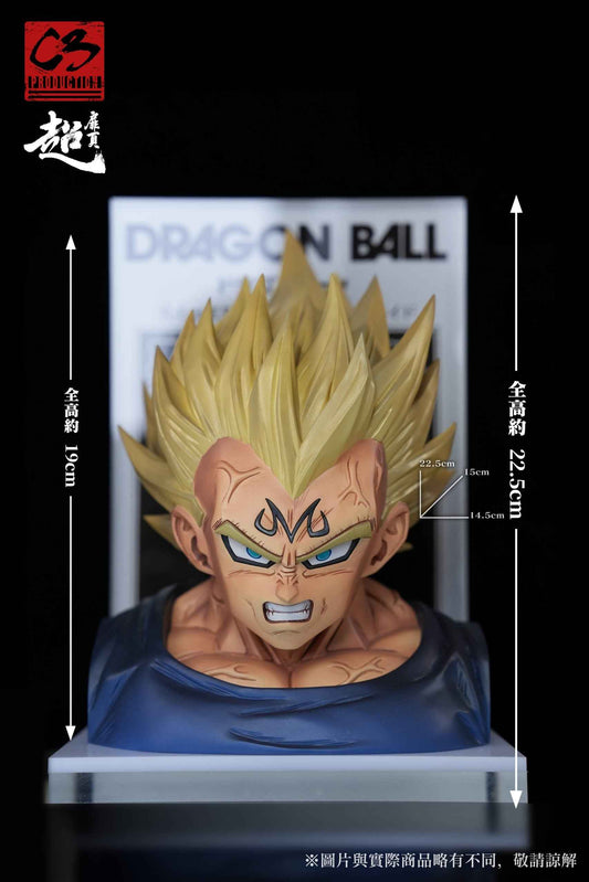 Dragon Ball ~ C3 Studio ~ Majin Vegeta ~ Resin Statue - Santoryu Resins Collectors