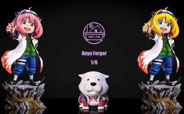 Spy x Family ~ Xi Pai Studio ~ Anya Forger Cosplay Namikaze Minato (Naruto) ~ Resin Statue - Santoryu Resins Collectors