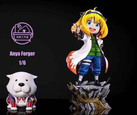 Spy x Family ~ Xi Pai Studio ~ Anya Forger Cosplay Namikaze Minato (Naruto) ~ Resin Statue - Santoryu Resins Collectors