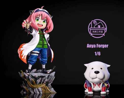 Spy x Family ~ Xi Pai Studio ~ Anya Forger Cosplay Namikaze Minato (Naruto) ~ Resin Statue - Santoryu Resins Collectors