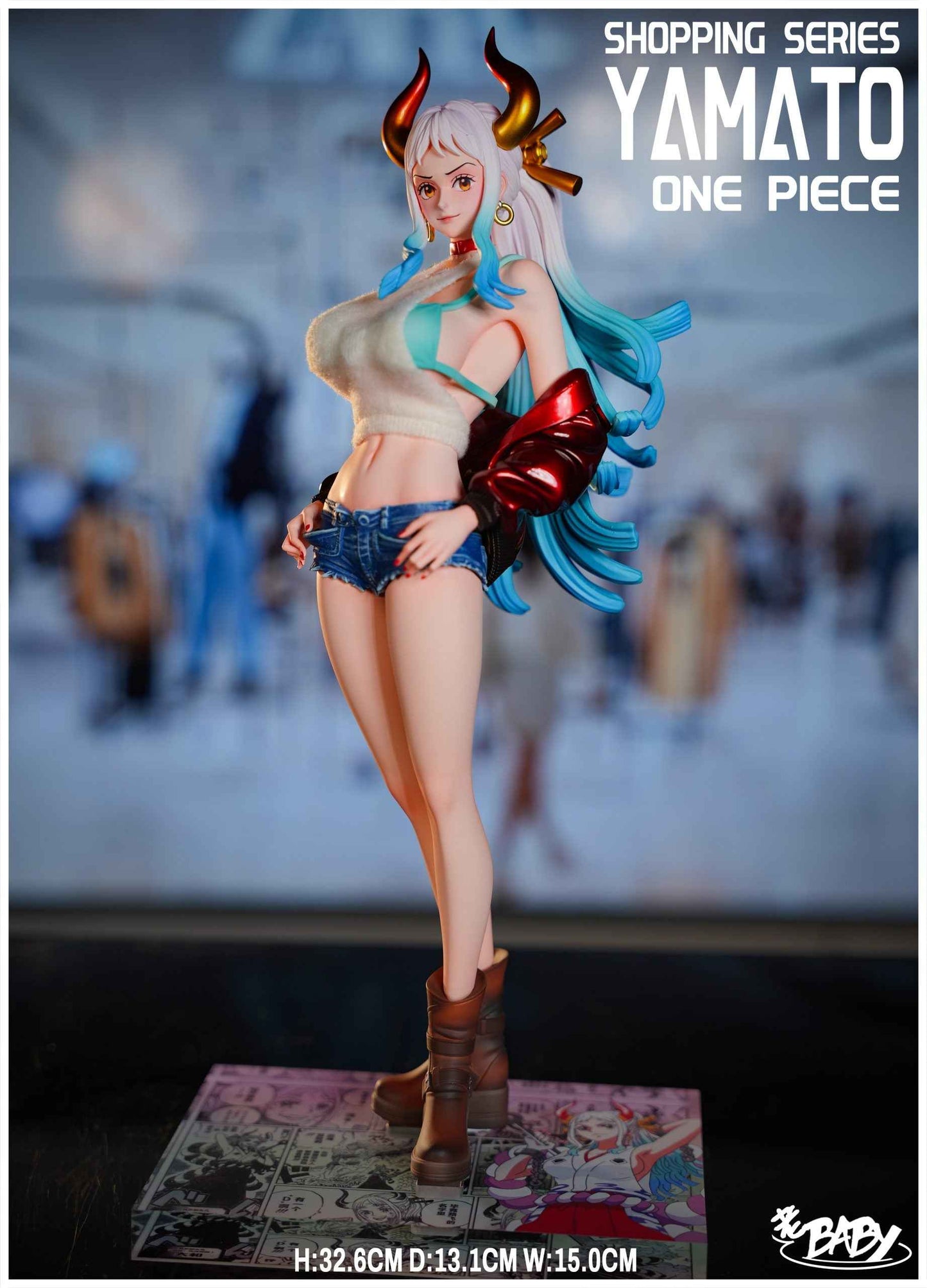 One Piece ~ Baby Face Studio ~ Yamato "Shopping Series" ~ Resin Statue - Santoryu Resins Collectors