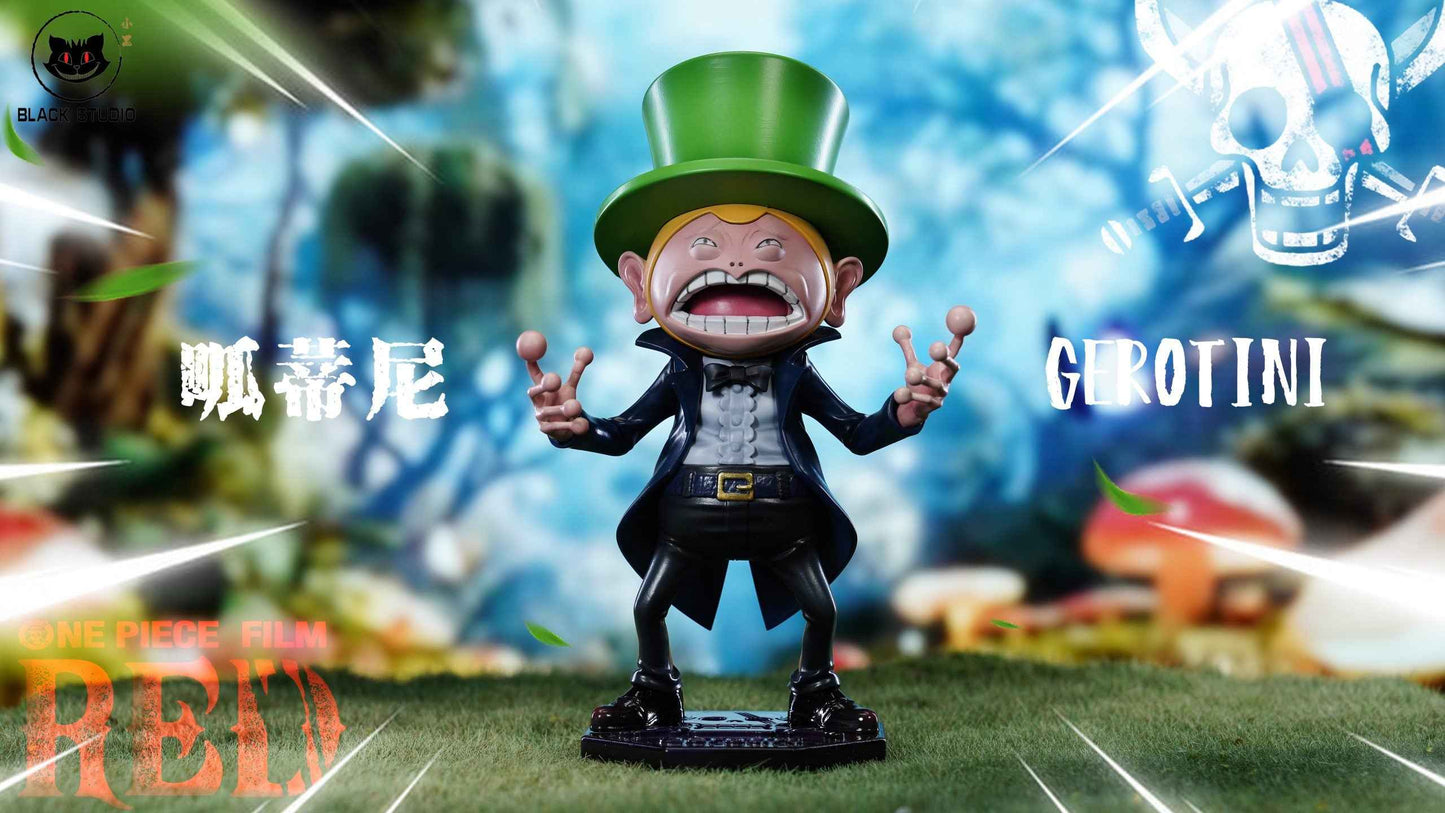 One Piece ~ Black Studio ~ Pururu & Gerotini ~ Resin Statue - Santoryu Resins Collectors