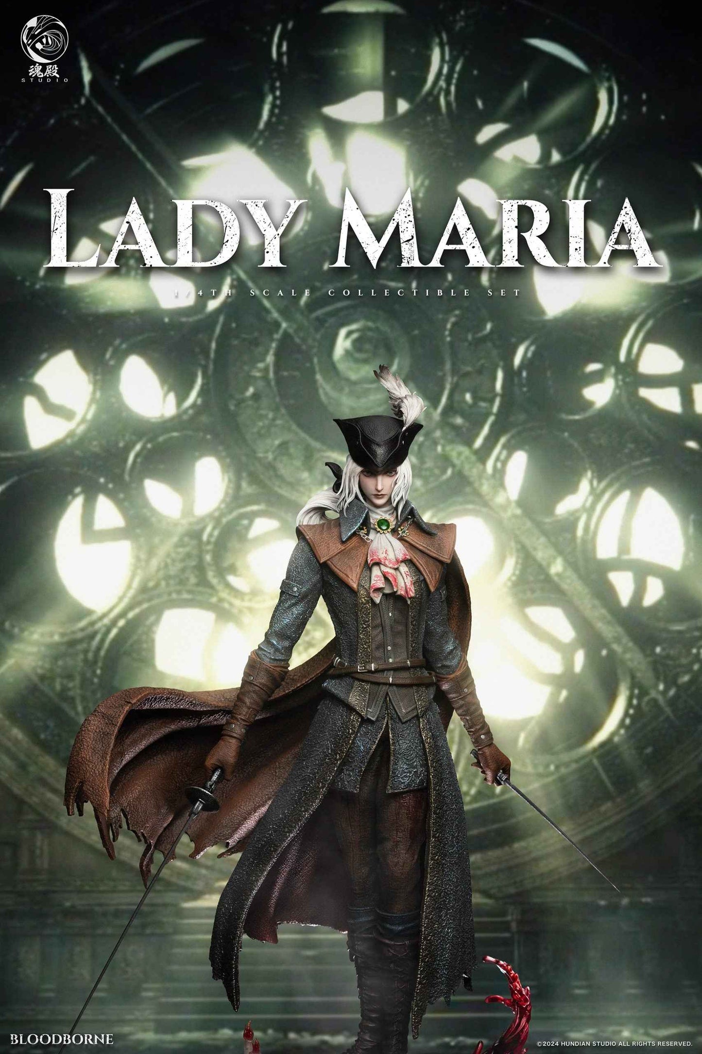 Bloodborne ~ HunDian Studio ~ Lady Maria V2 ~ Resin Statue