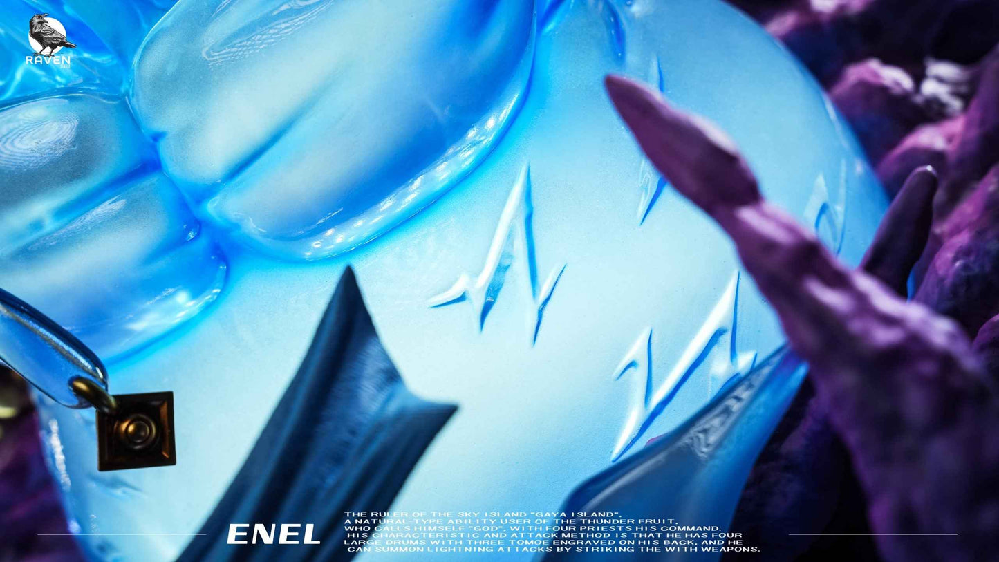 One Piece ~ Raven Studio ~ Enel "Eneru God of Skypiea" ~ Resin Statue - Santoryu Resins Collectors