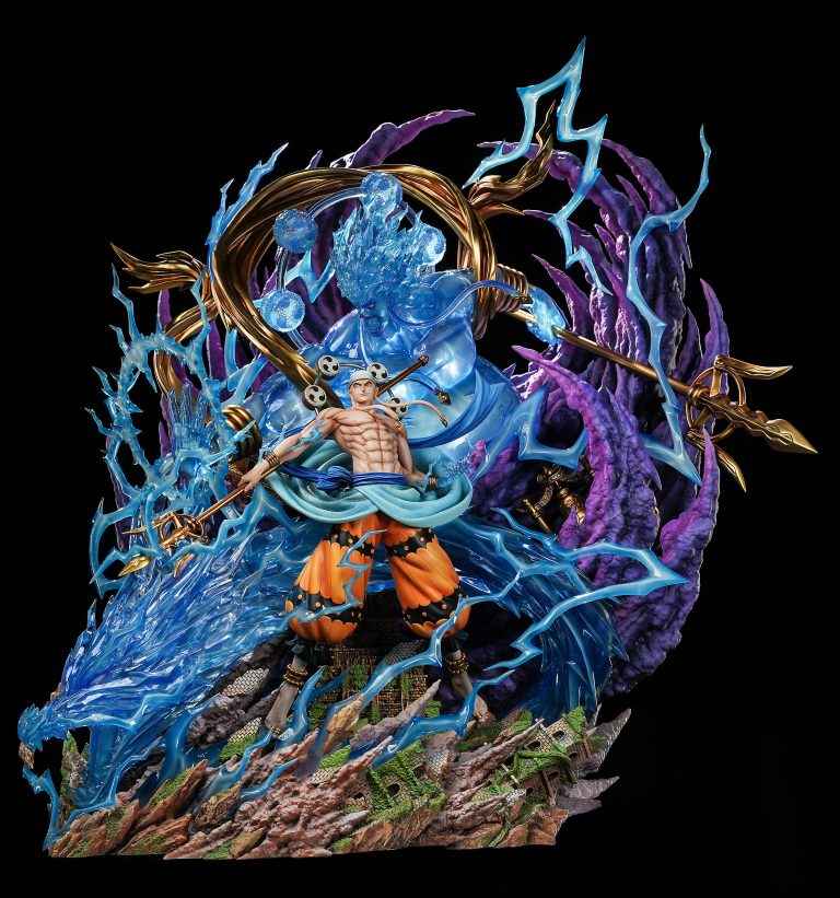 One Piece ~ Raven Studio ~ Enel "Eneru God of Skypiea" ~ Resin Statue - Santoryu Resins Collectors