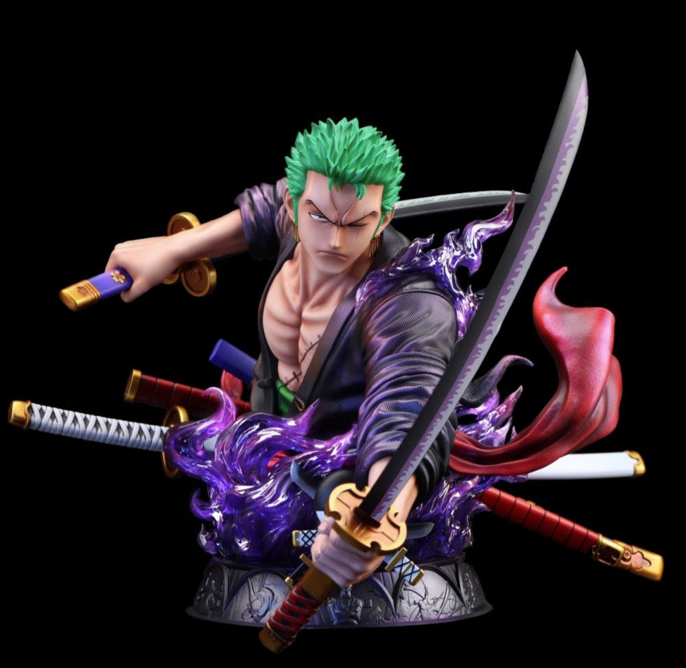 One Piece UNO Studio Monkey D. Luffy Nika Bust Resin Statue
