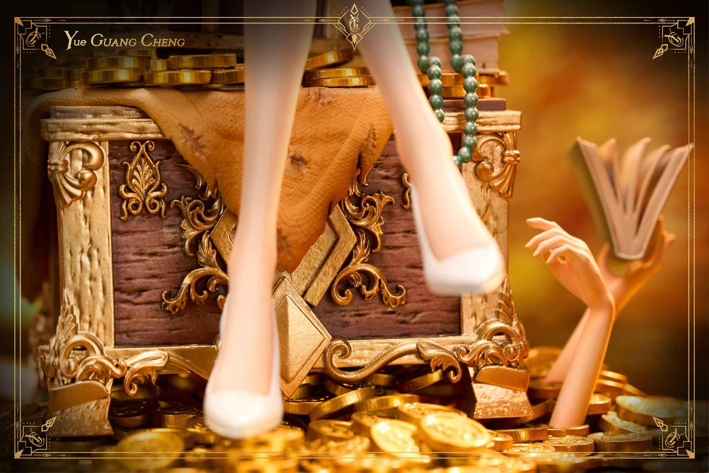 One Piece ~ Yue Guang Cheng Studio ~ Nico Robin "Film: Gold" ~ Resin Statue - Santoryu Resins Collectors