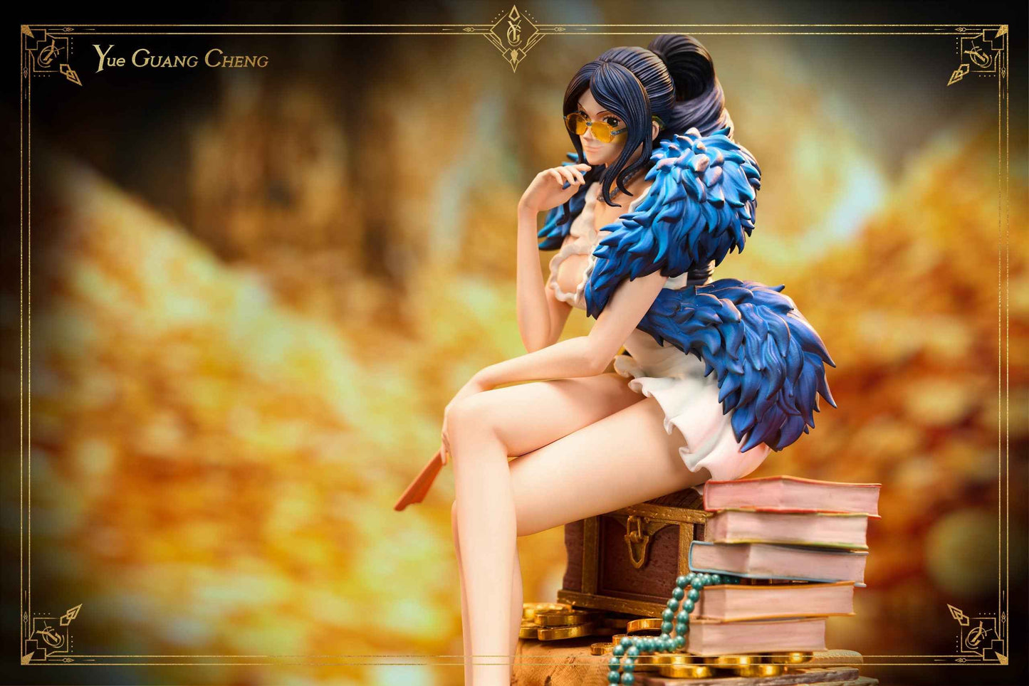 One Piece ~ Yue Guang Cheng Studio ~ Nico Robin "Film: Gold" ~ Resin Statue - Santoryu Resins Collectors