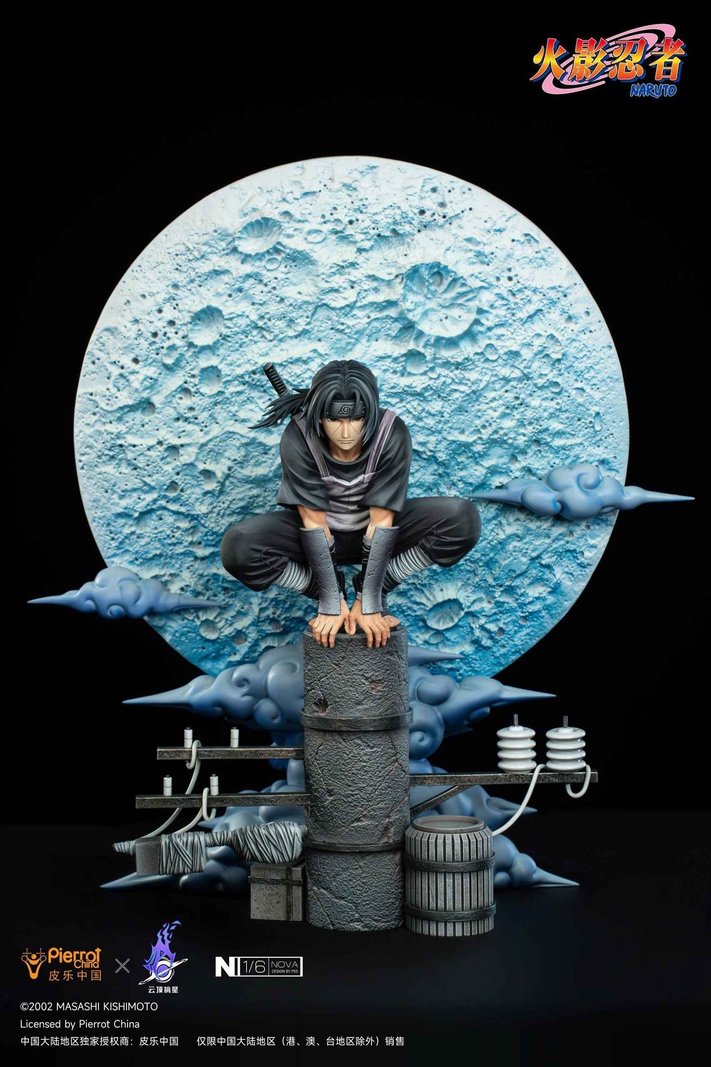 Naruto Shippuden ~ Pickstar Studio ~ Itachi Uchiha Anbu ~ Licensed Resin Statue - Santoryu Resins Collectors