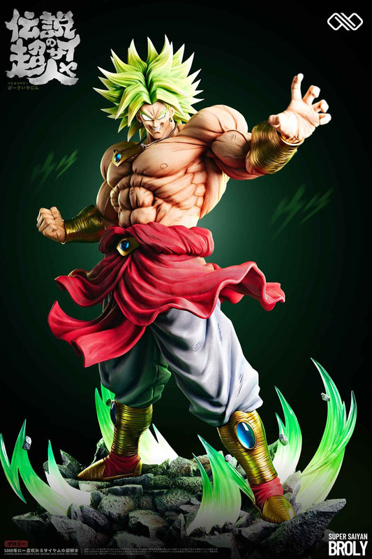 Dragon Ball ~ Infinite Studio ~ Broly ~ Resin Statue - Santoryu Resins Collectors