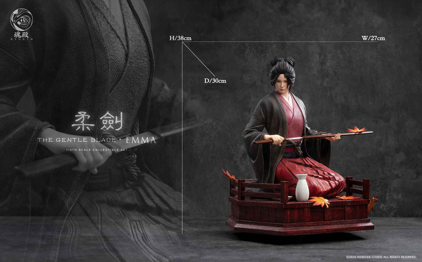 Sekiro ~ HunDian Studio ~ Shadows Die Twice Emma ~ Resin Statue - Santoryu Resins Collectors