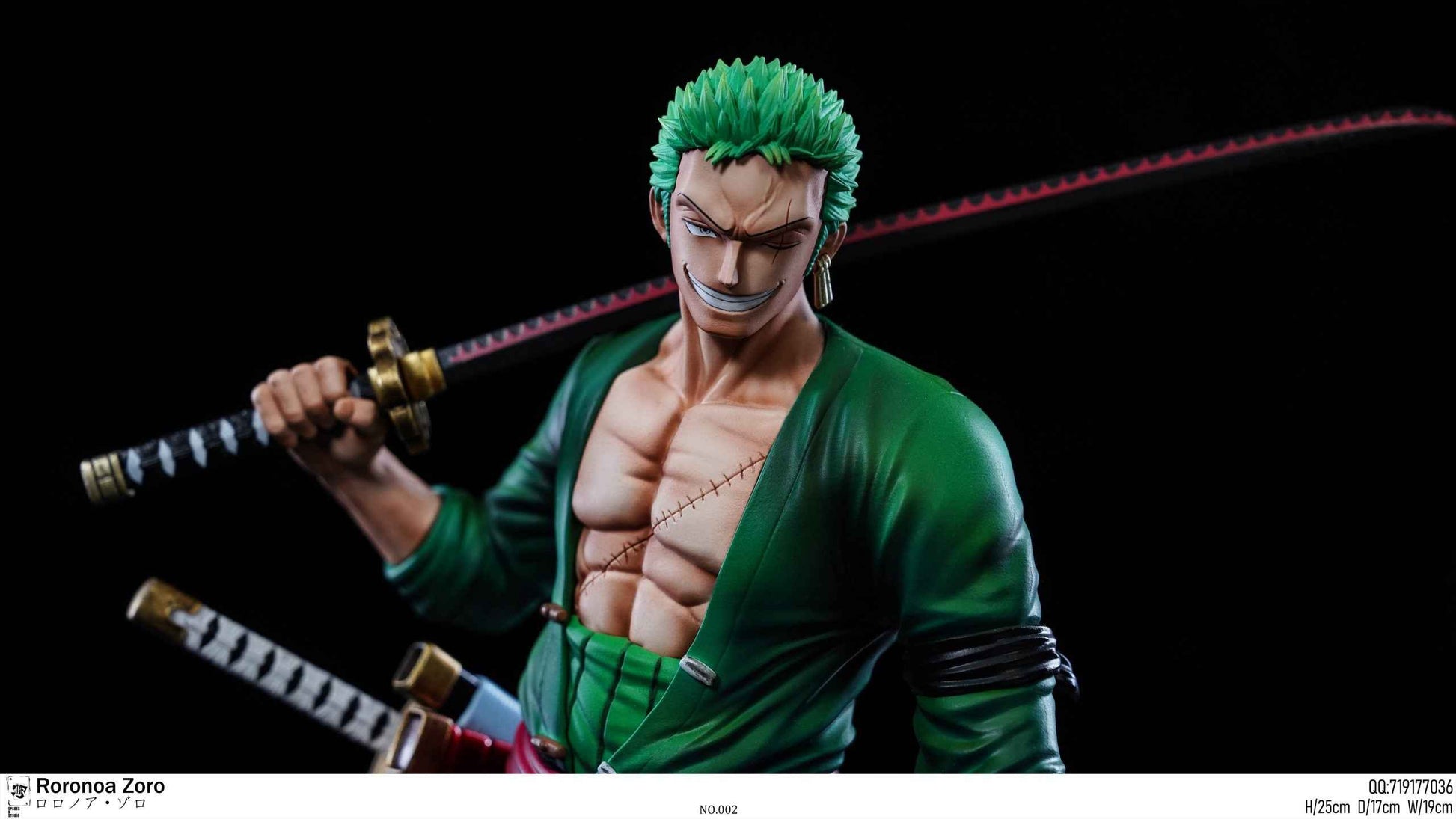 One Piece SPADES K SPK Studio Roronoa Zoro Resin Statue - Santoryu Resins Collectors