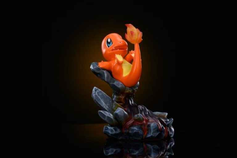 Pokémon ~ DREAM ELF Studio ~ Charmander Night Light ~ Resin Statue - Santoryu Resins Collectors