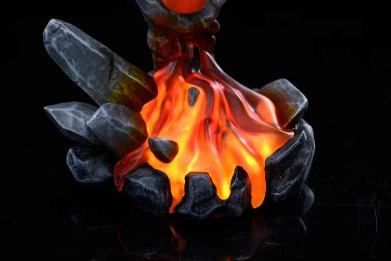 Pokémon ~ DREAM ELF Studio ~ Charmander Night Light ~ Resin Statue - Santoryu Resins Collectors