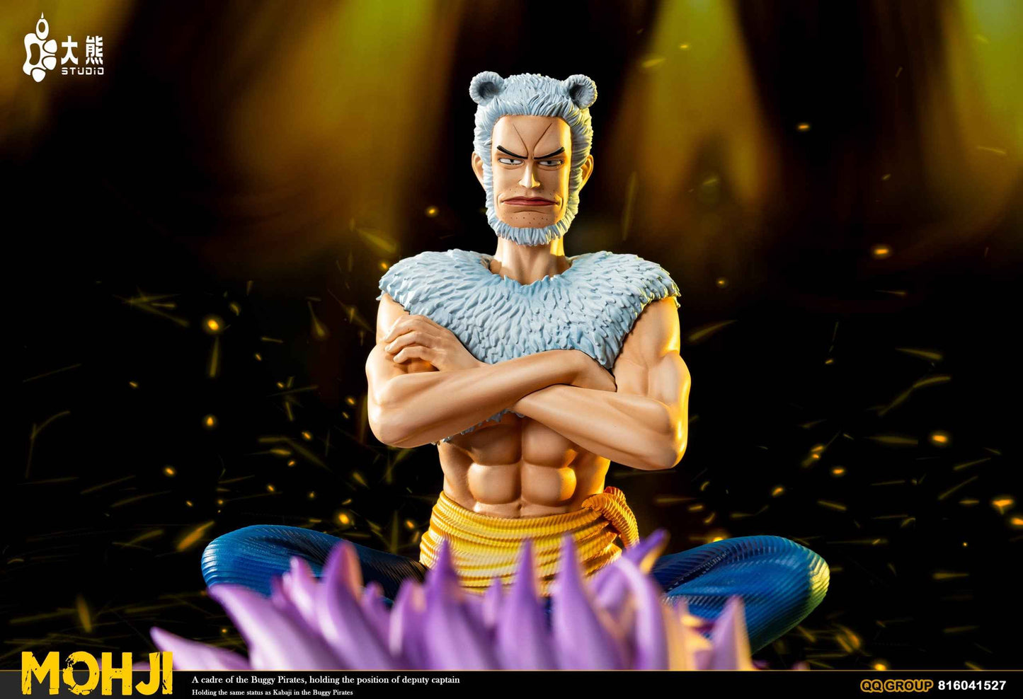 One Piece ~ DX Studio ~ Mohji x Cabaji ~ Resin Statue - Santoryu Resins Collectors