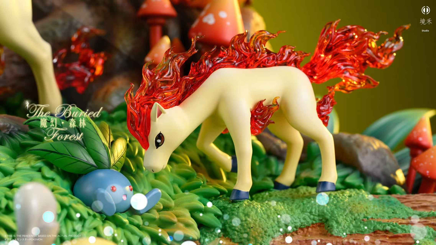 Pokémon ~ Jing He Studio ~ The Buried Forest ~ Resin Statue - Santoryu Resins Collectors